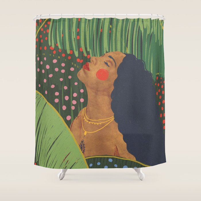 Jungle Shower Curtain Gallery Image 1