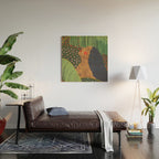 Jungle Wood Wall Art Gallery Image 2