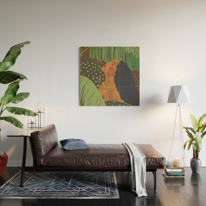 Jungle Wood Wall Art Gallery Image 2