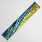Van Gogh Mountain Meadow Landscape Painting Print Table Runner Gallery Image 3