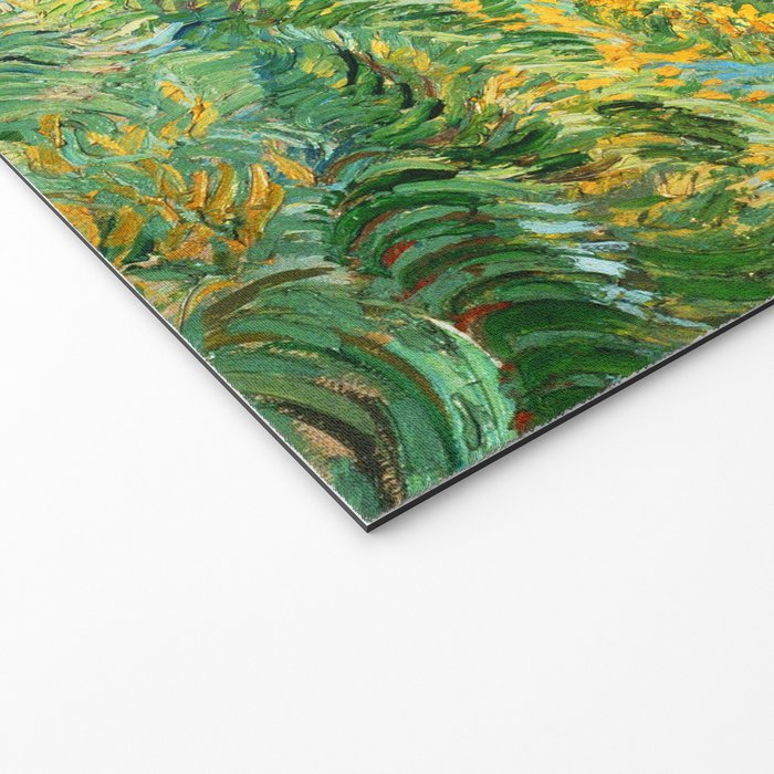 Van Gogh Mountain Meadow Landscape Painting Print Welcome Mat Gallery Image 2