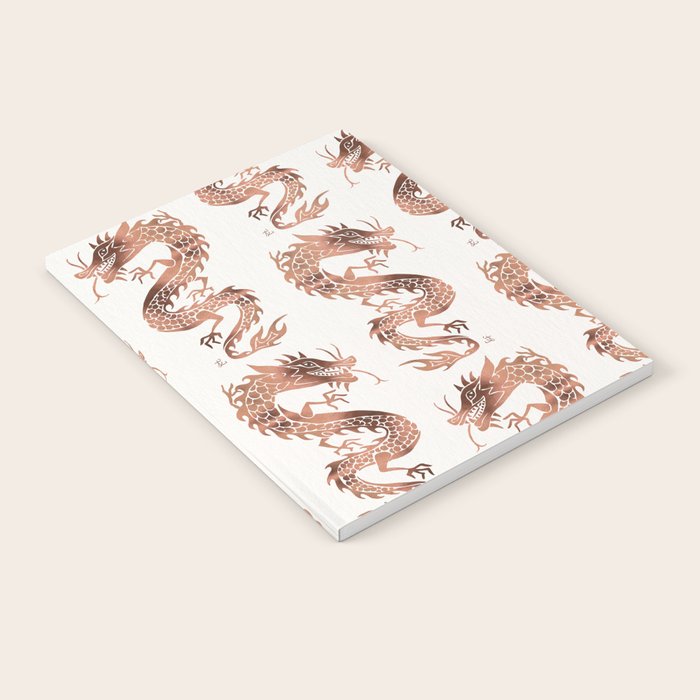 Chinese Dragon - Rose Gold Palette Notebook Gallery Image 1