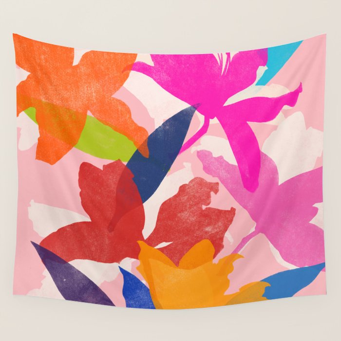 lily 16 Wall Tapestry Gallery Image 4