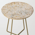 Gold Hide gold cowhide Side Table Gallery Image 2