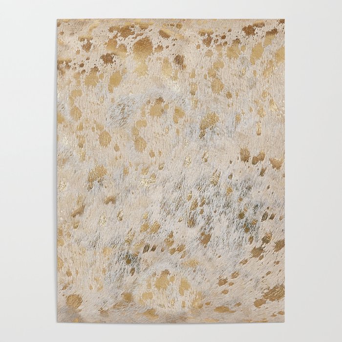 Gold Hide gold cowhide Poster Gallery Image 4