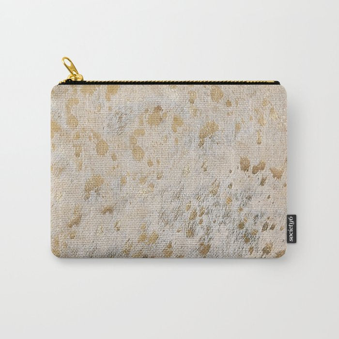 Gold Hide gold cowhide Carry All Pouch Gallery Image 1