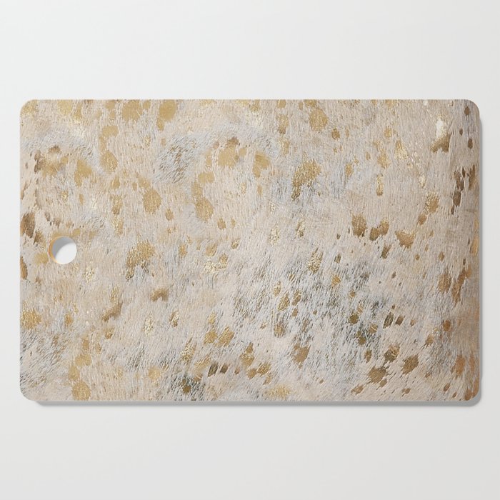 Gold Hide gold cowhide Cutting Board Gallery Image 1