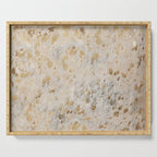 Gold Hide gold cowhide Serving Tray Gallery Image 1