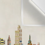 tulsa skyline Wall Tapestry Gallery Image 3