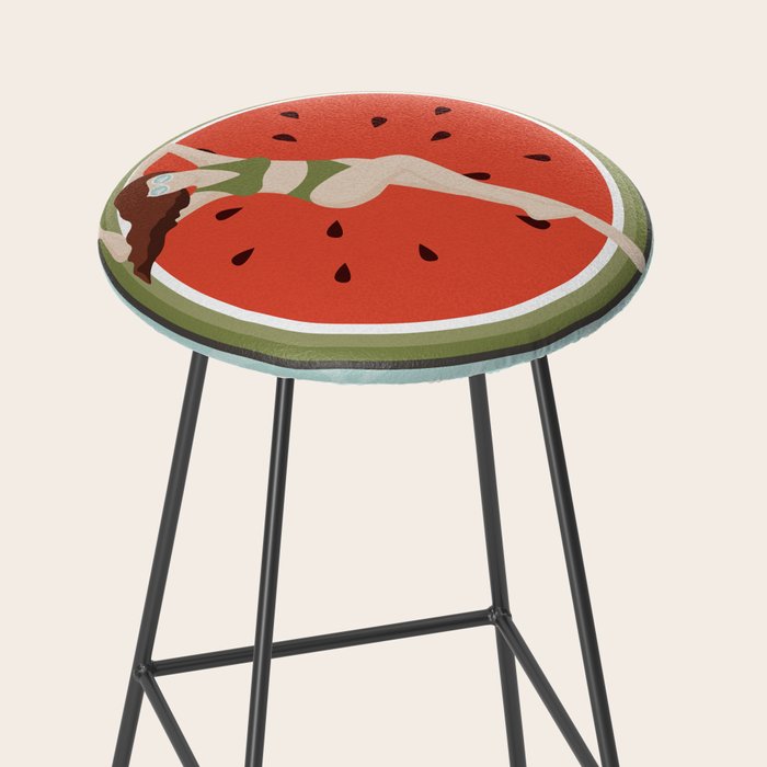 Tropical Watermelon Float Stool Gallery Image 2