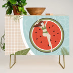 Tropical Watermelon Float Credenza Gallery Image 1
