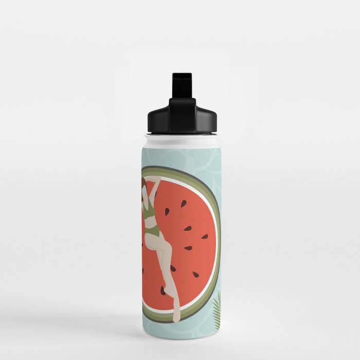 Tropical Watermelon Float Water Bottle Gallery Image 2