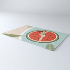 Tropical Watermelon Float Rug Gallery Image 3