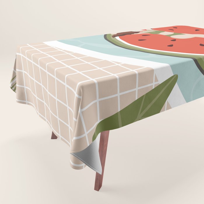 Tropical Watermelon Float Tablecloth Gallery Image 1