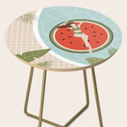 Tropical Watermelon Float Side Table Gallery Image 2