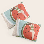 Tropical Watermelon Float Pillow Sham Gallery Image 3