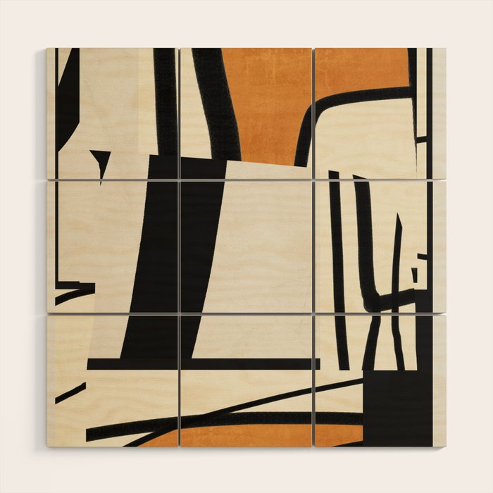 Modern Abstract Art 65 Wood Wall Art Gallery Image 1