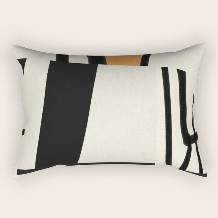 Modern Abstract Art 65 Rectangular Pillow Gallery Image 2