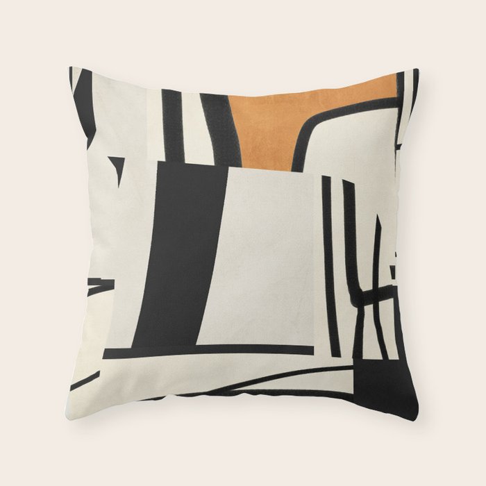 Modern Abstract Art 65 Throw Pillow Gallery Image 6