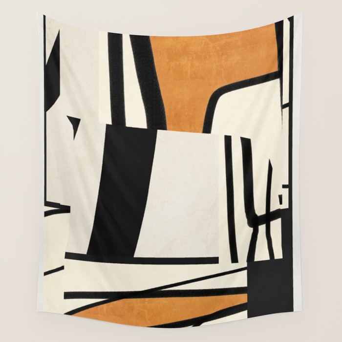 Modern Abstract Art 65 Wall Tapestry Gallery Image 4