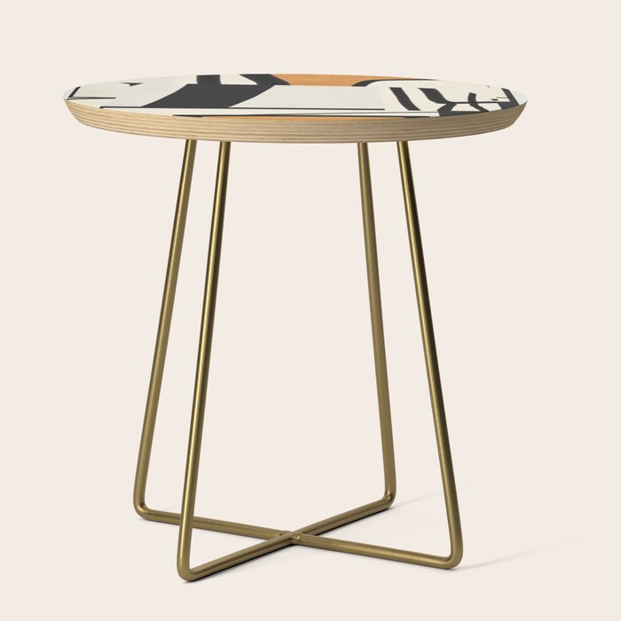 Modern Abstract Art 65 Side Table Gallery Image 1