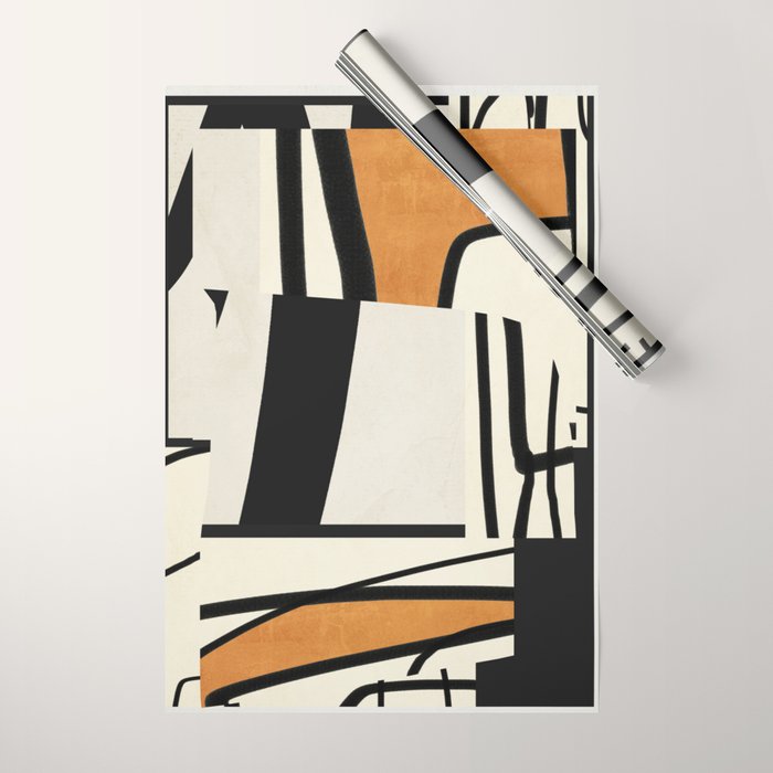 Modern Abstract Art 65 Wrapping Paper Gallery Image 1