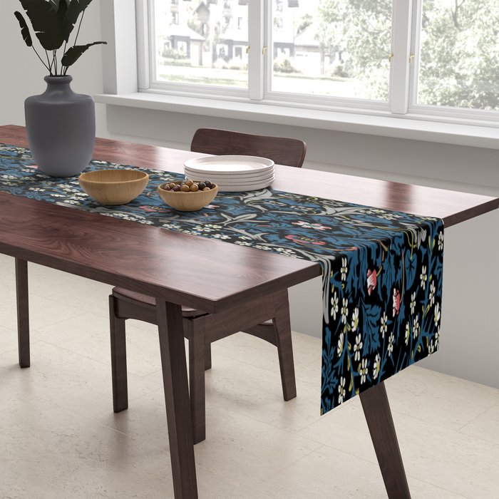 William Morris Blackthorn,No, 02. Table Runner Gallery Image 2