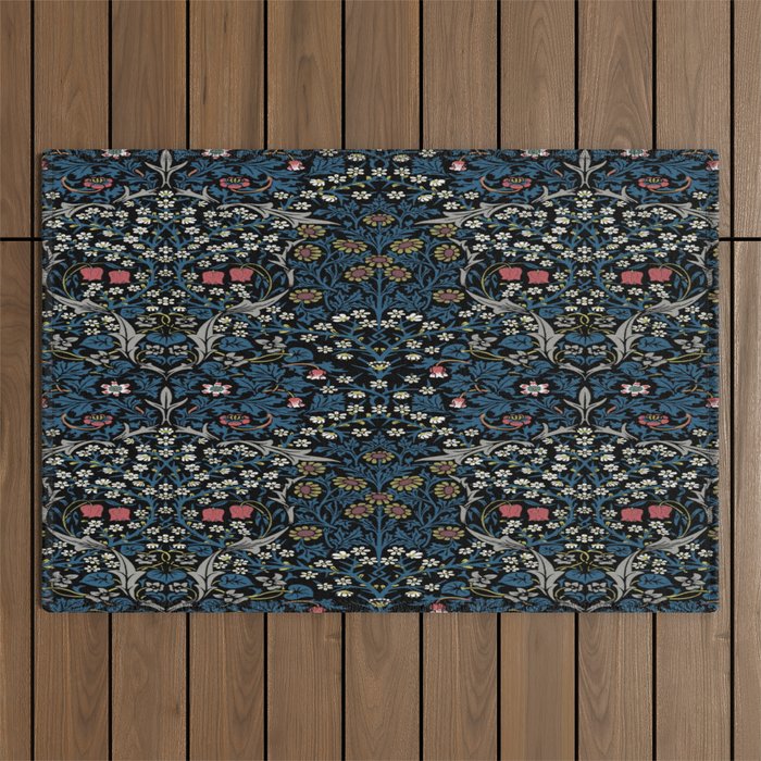 William Morris Blackthorn,No, 02. Outdoor Rug Gallery Image 1