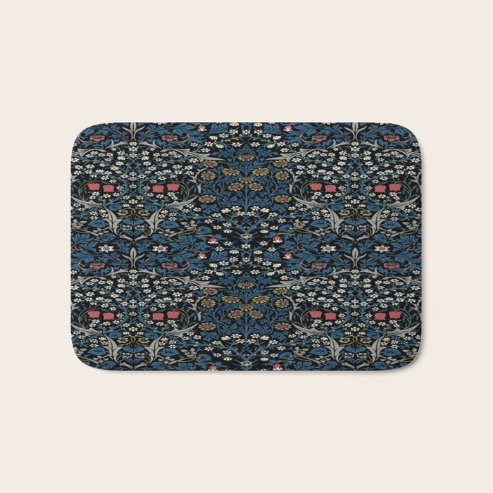 William Morris Blackthorn,No, 02. Bath Mat Gallery Image 1