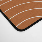 Waves (Rust) Desk Mat Gallery Image 4