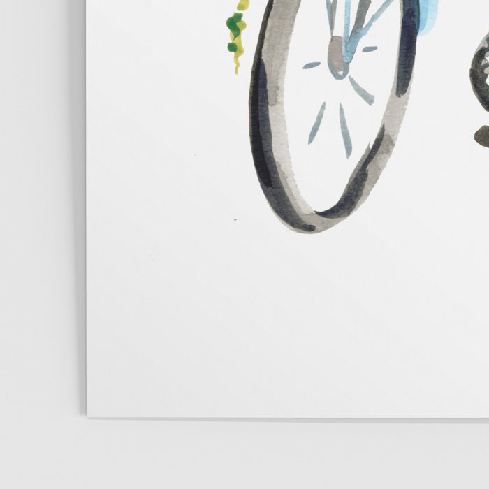 Flower Bike Poster Gallery Image 3