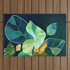Indigo Plant I Outdoor Rug Gallery Image 1