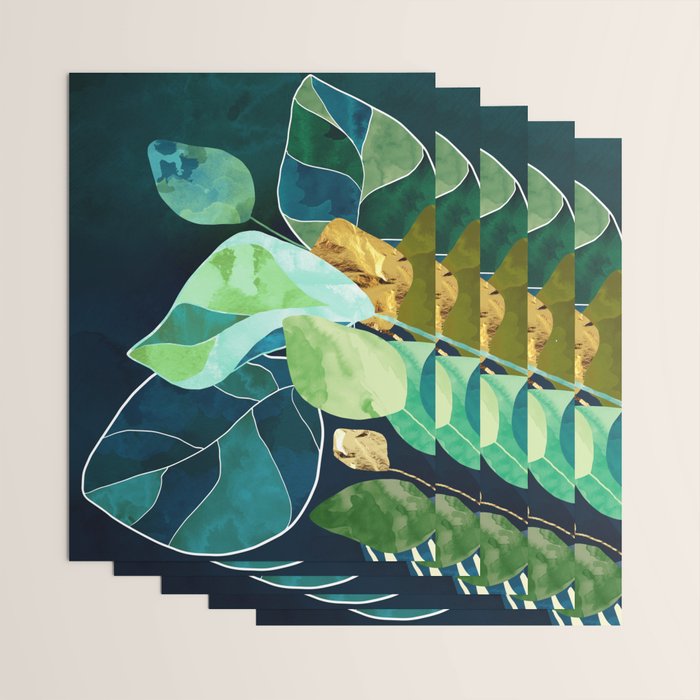 Indigo Plant I Wrapping Paper Gallery Image 3