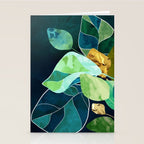 Indigo Plant I Stationery Card Gallery Image 2