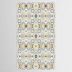 Artisan Tile Essence Flowery Tablecloth Gallery Image 2