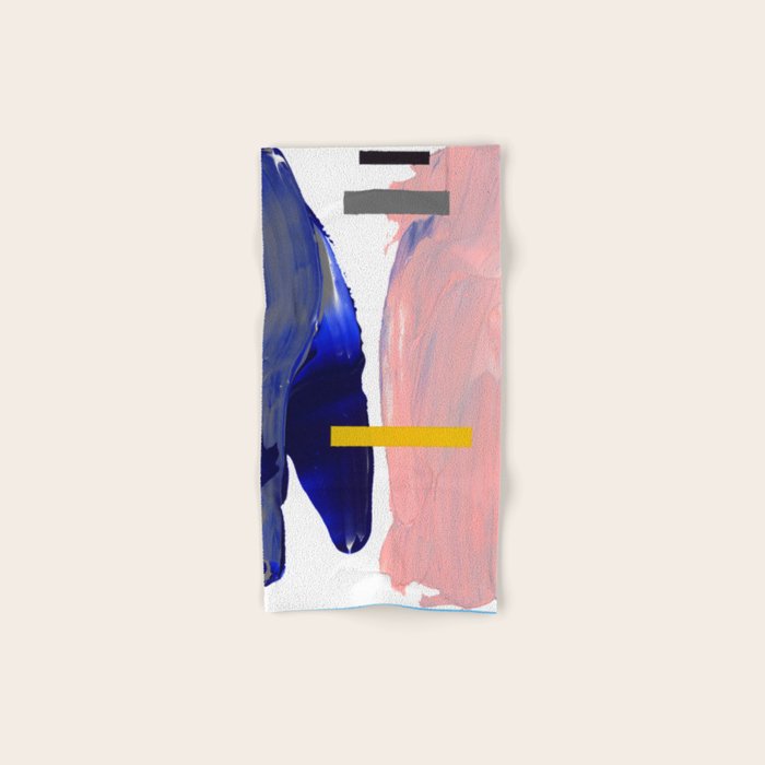 Untitled (Abstract Composition 2017008) Bath Towel Gallery Image 1