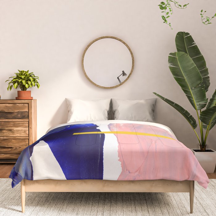 Untitled (Abstract Composition 2017008) Comforter Gallery Image 3