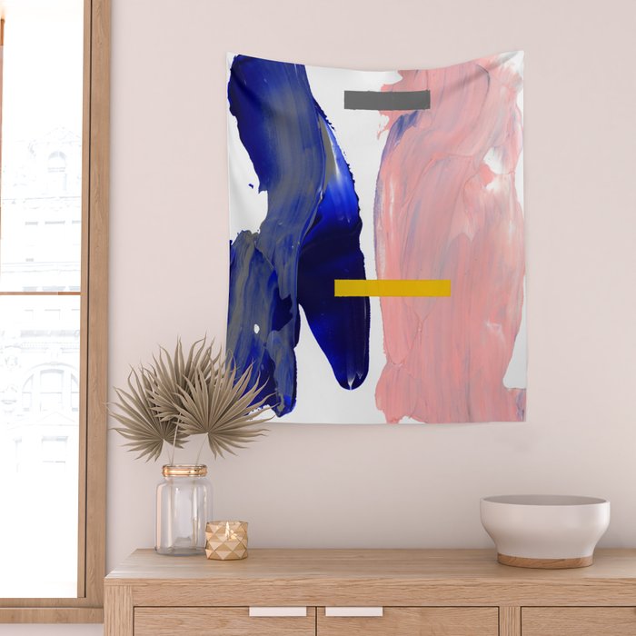 Untitled (Abstract Composition 2017008) Wall Tapestry Gallery Image 2
