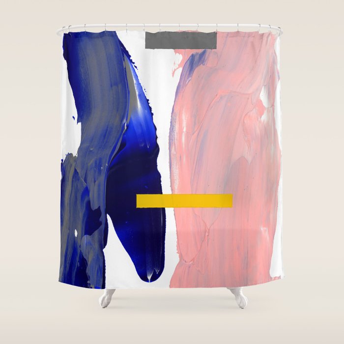 Untitled (Abstract Composition 2017008) Shower Curtain Gallery Image 1