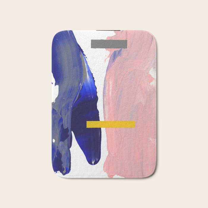 Untitled (Abstract Composition 2017008) Bath Mat Gallery Image 1