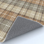 fall plaid - neutral earth tones Rug Gallery Image 4