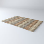 fall plaid - neutral earth tones Rug Gallery Image 3