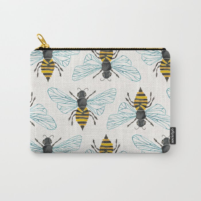 Honey Bee Carry All Pouch Gallery Image 1