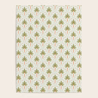 Vintage summer palm tree art pattern Poster Gallery Image 4