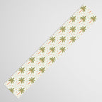 Vintage summer palm tree art pattern Table Runner Gallery Image 3