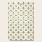 Vintage summer palm tree art pattern Cutting Board Gallery Image 1