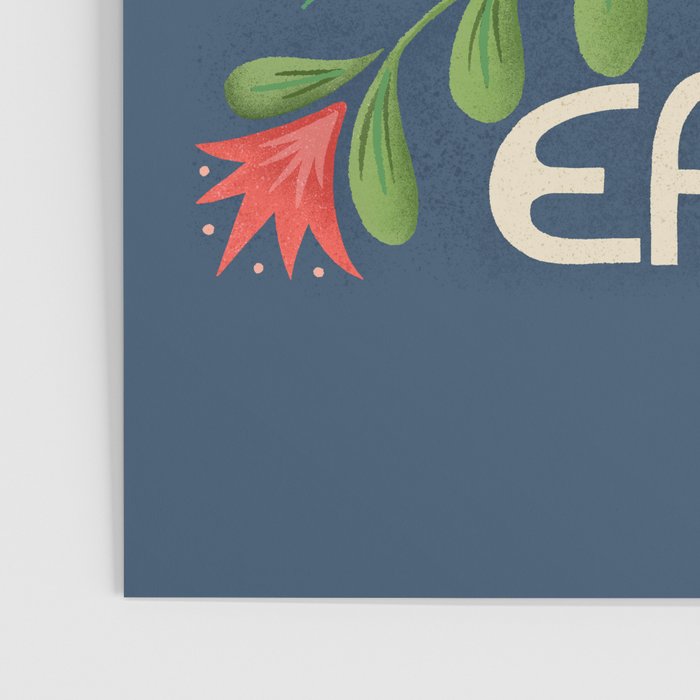 Peace On Earth Doves - Blue Poster Gallery Image 3