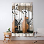 collage art/Still Life Window Curtain Gallery Image 5