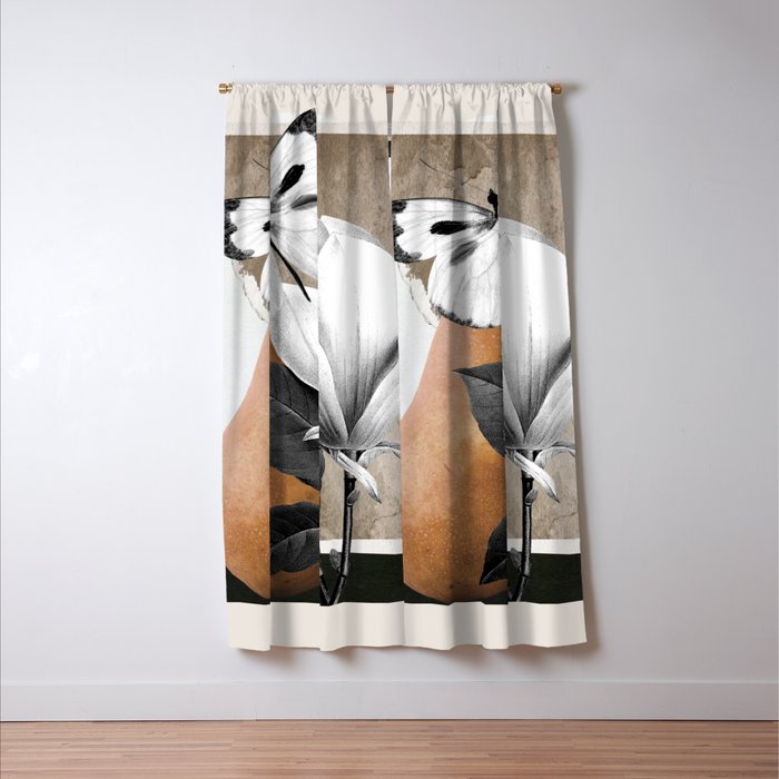 collage art/Still Life Window Curtain Gallery Image 3