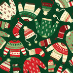 Ugly Christmas Fashion red green white Coffee Mug Gallery Image 2